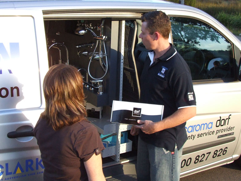 The Tap Van : Mobile Tap Display : Mobile Plumber
